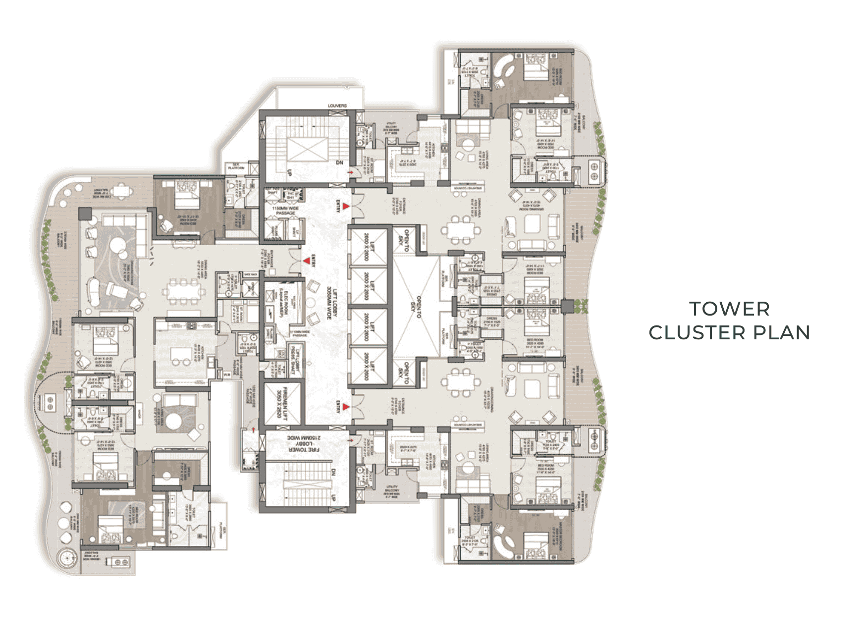 Great value Ekanam Floor Plan