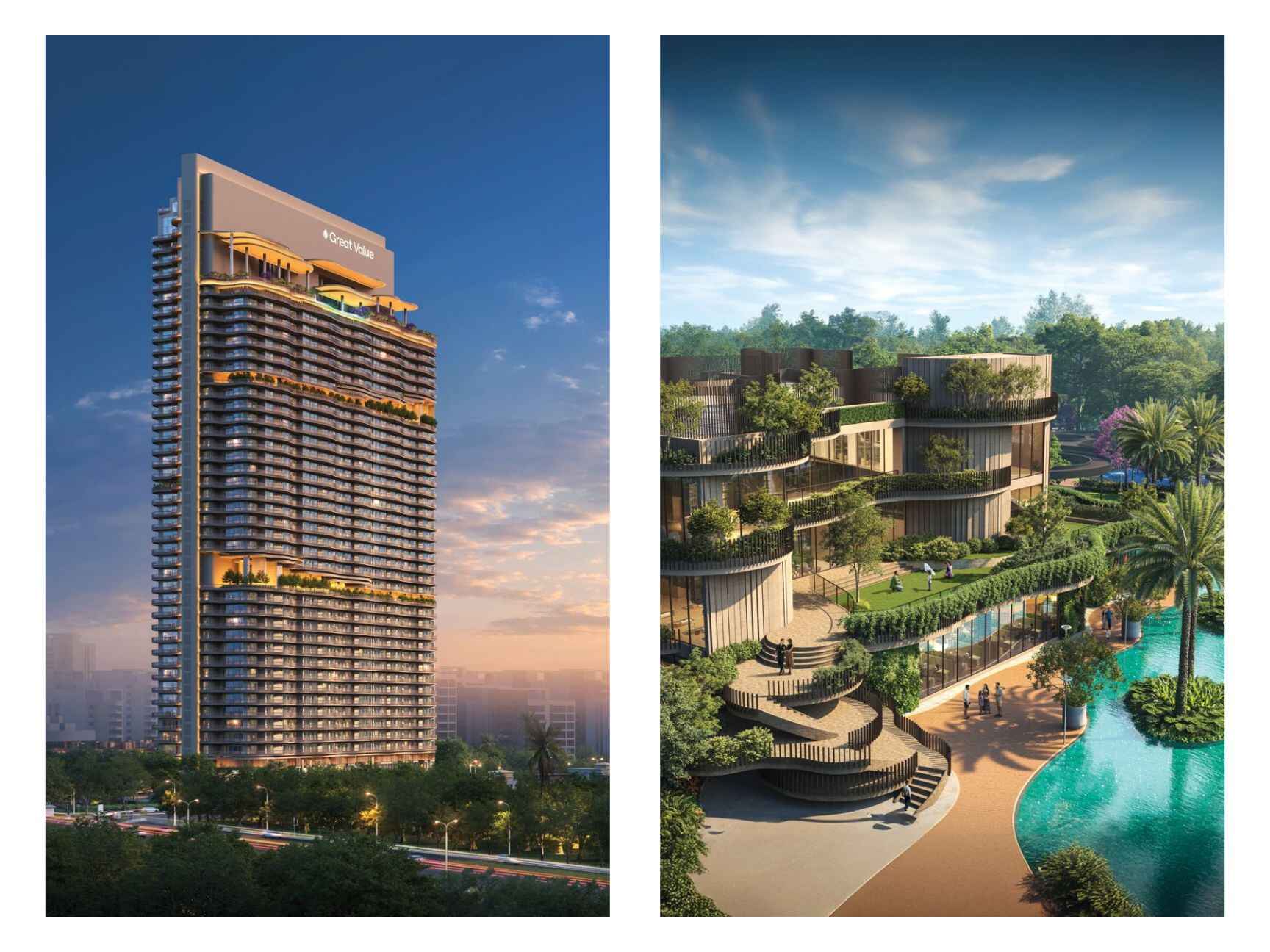 Great value Ekanam Forest Theme View